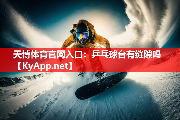 天博体育官网入口：乒乓球台有缝隙吗